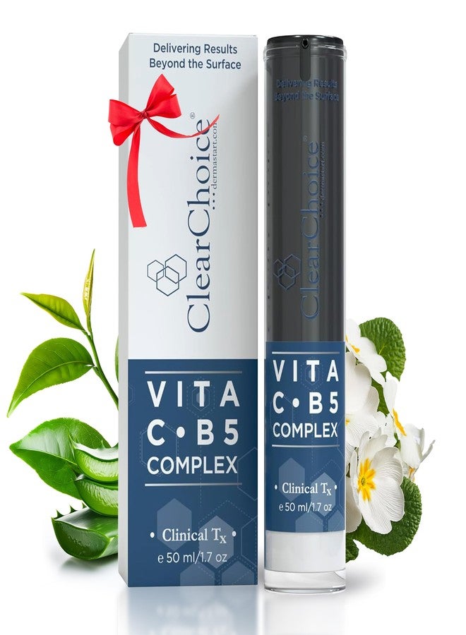 Clear Choice Vita C·B5 Complex 1.7oz – Antioxidant Lotion with Vitamin C & B5, Improves Tone, Texture, Brightens Skin, Ideal for Sun Damage & Rosacea - Image 1
